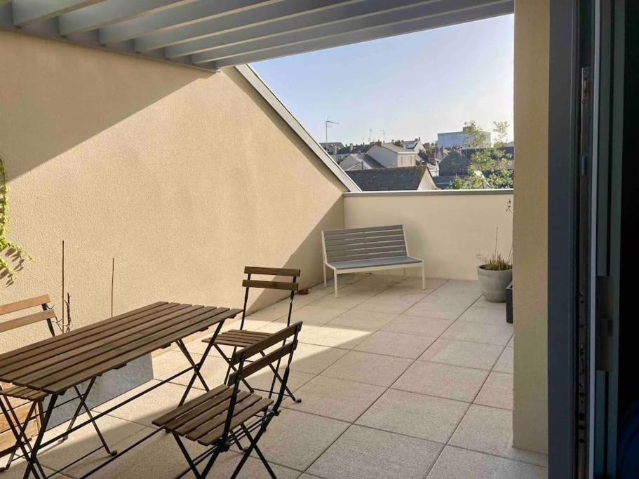 Quai Sud - Gare, 100 M2, Parking, Wifi, Superette, Lave Linge Daire Angers Dış mekan fotoğraf